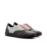 DapperFam Riccardo in Light Grey Men's Italian Suede Top Sider in Light Grey