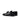 DapperFam Marcello in Light Grey / Black Men's Suede & Italian Leather Belgian Slipper