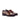 DapperFam Giuliano in Cognac / Denim Men's Hand-Painted Patina Whole Cut in Cognac / Denim