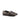DapperFam Rialto in Brown / Dark Brown / Black Men's Flannel & Italian Leather Monk Slipper in Brown / Dark Brown / Black
