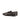 DapperFam Rialto in Brown / Dark Brown / Black Men's Flannel & Italian Leather Monk Slipper