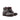 DapperFam Everest in Grey / Dark Brown Men's Italian Leather Hiking Boot in Grey / Dark Brown