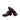 DapperFam Rafael Golf in Black / Houndstooth Men's Italian Croco Embossed Leather & Sartorial Oxford