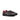 DapperFam Rivale in Black Men's Italian Croco Embossed Leather Trainer in Black