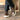 DapperFam Rivale in Brown Men's Hand-Painted Patina Trainer
