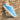 DapperFam Rivale in Turquoise Men's Italian Full Grain Leather Trainer