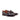 DapperFam Luciano in Dark Brown Men's Italian Leather & Italian Pebble Grain Leather Loafer in Dark Brown