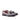 DapperFam Luciano in Grey / Black Men's Italian Leather & Italian Pebble Grain Leather Loafer in Grey / Black
