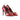 DapperFam Lunetta in Passion Red Women's Nappa Kaiser High Heel in
