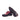 DapperFam Zephyr Golf in Black / Red Men's Italian Leather Longwing Blucher