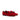 DapperFam Enzo in Red / Black Men's Velvet & Grossgrain Slipper in Red / Black