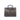 DapperFam Luxe Men's Brief Case in Grey Painted Calf