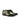 DapperFam Vero in Khaki Men's Hand-Painted Patina Derby in Khaki