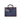 DapperFam Luxe Men's Brief Case in Navy Painted Calf in #color_