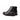 DapperFam Ryker in Black Men's Italian Leather & Italian Patent Leather Moc Boot in