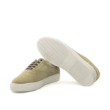 DapperFam Riccardo in Sand Men's Lux Suede Top Sider