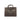 DapperFam Luxe Men's Brief Case in Grey Painted Full Grain
