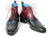 Green, Blue & Bordeaux