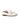 DapperFam Enzo in White / Medium Blue Men's Suede & Grossgrain Slipper in White / Medium Blue