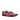 DapperFam Luciano in Red / Black Men's Italian Pebble Grain Leather & Italian Leather Loafer in Red / Black