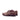 DapperFam Zephyr in Tweed / Dark Brown Men's Sartorial & Italian Croco Embossed Leather Longwing Blucher