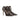 DapperFam Liliana in Luxury Black / Dark Chocolate Women's Super Soft Patent Leather High Heel