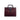 DapperFam Luxe Men's Brief Case in Burgundy Painted Calf