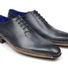 Paul Parkman Men's Opanka Construction Oxfords in Anthracite Gray