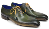 Paul Parkman Men's Opanka Construction Oxfords in Green