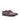 DapperFam Zephyr in Tweed / Dark Brown Men's Sartorial & Italian Croco Embossed Leather Longwing Blucher in Tweed / Dark Brown