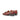 DapperFam Luciano in Red / Black Men's Italian Full Grain Leather & Exotic Ostrich Loafer