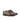 DapperFam Fabrizio Golf in Tweed / Dark Brown Men's Sartorial & Italian Croco Embossed Leather Saddle in Tweed / Dark Brown
