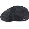 Bailey Aden Jacquard Weave Floral Pattern Pub Cap in Black #color_ Black