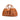 DapperFam Luxe Men's Travel Duffle in Cognac Painted Calf