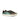 DapperFam Rivale in Denim / Dark Brown Men's Hand-Painted Italian Leather Trainer in Denim / Dark Brown