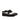 DapperFam Zephyr in Black / White Men's Italian Leather Longwing Blucher in Black / White