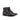 DapperFam Ryker in Black Men's Italian Leather & Italian Pebble Grain Leather Moc Boot in Black