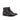 DapperFam Ryker in Black Men's Italian Leather & Italian Pebble Grain Leather Moc Boot in Black