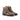 DapperFam Everest in Tweed / Dark Brown Men's Sartorial & Italian Pebble Grain Leather Hiking Boot in Tweed / Dark Brown