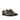 DapperFam Giuliano in Olive / Burgundy Men's Italian Leather Whole Cut in Olive / Burgundy
