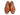 Paul Parkman Men's Leather Wingtip Oxfords in Cognac