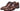 Paul Parkman Men's Hand-Painted Wholecut Oxfords in Brown Camouflage in #color_