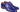 Paul Parkman Men's Hand-Painted Derby Shoes in Blue