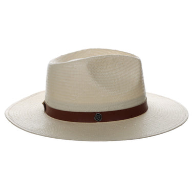 Biltmore She Pinch Front Handwoven Straw Fedora in #color_