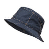 Dobbs Tamworth Linen Blend Bucket Hat in Navy #color_ Navy