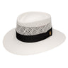 Dobbs St Charles (Vented) Vented Shantung Straw Panama Hat in Natural #color_ Natural