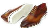 Paul Parkman Smart Casual Men's Oxfords in Brown