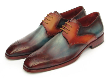 Paul Parkman Men's Medallion Toe Derby Shoes in Multiple Colors