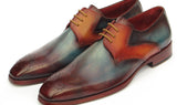 Paul Parkman Men's Medallion Toe Derby Shoes in Multiple Colors