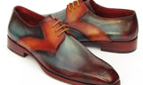 Paul Parkman Men's Medallion Toe Derby Shoes in Multiple Colors